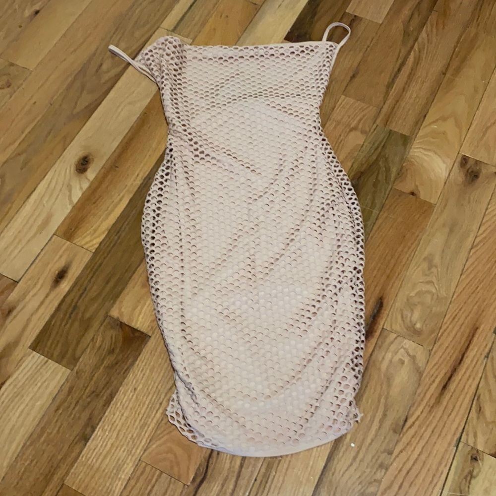 PrettyLittleThing pink dress (Size 12 UK, 8 US)